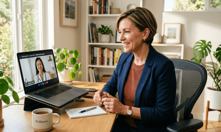 Online Menopause Treatment: What Women Need to Know About Telehealth Care