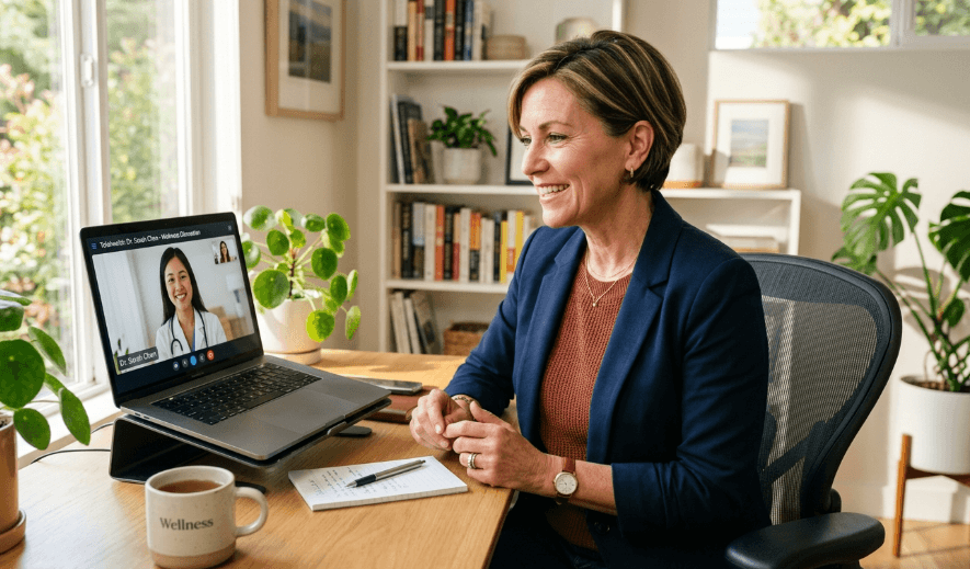 Online Menopause Treatment: What Women Need to Know About Telehealth Care