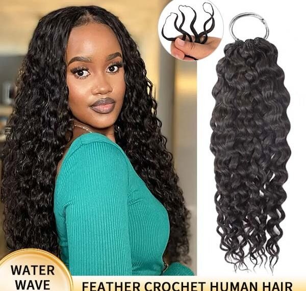 Change Your Appearance With Beautiful Water Curly Human Crochet Hair