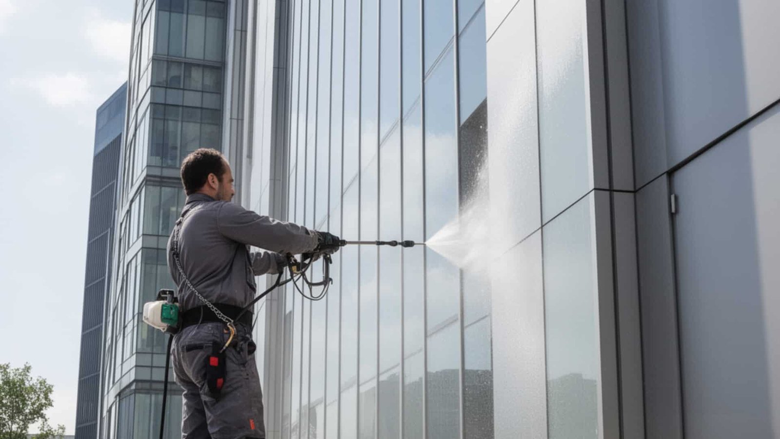 Commercial Exterior Cleaning in Gloucester: Softwashing, Cladding and Window Cleaning Explained